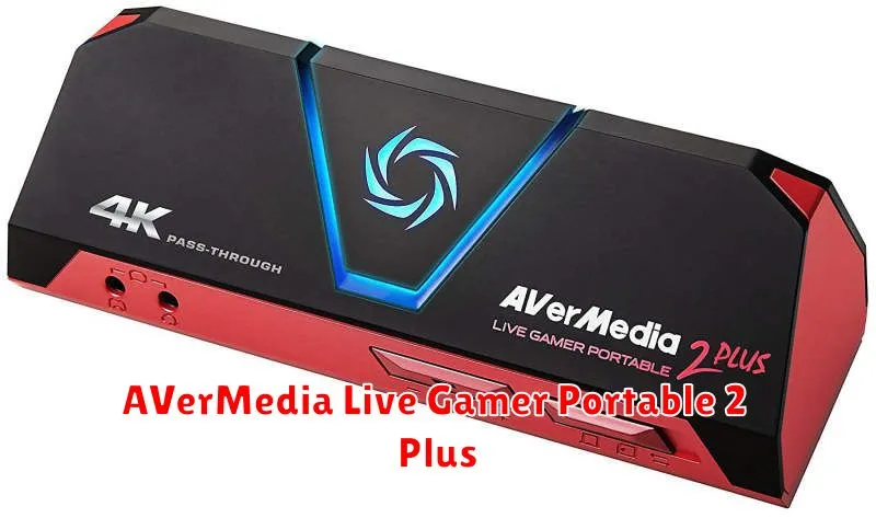 AVerMedia Live Gamer Portable 2 Plus