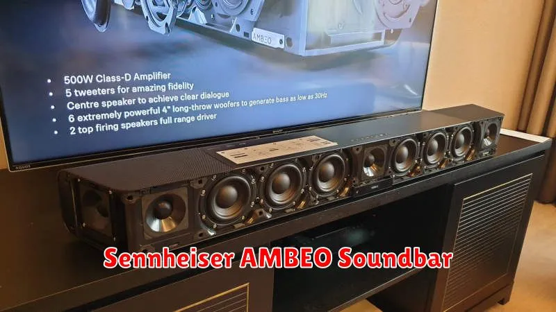 Sennheiser AMBEO Soundbar