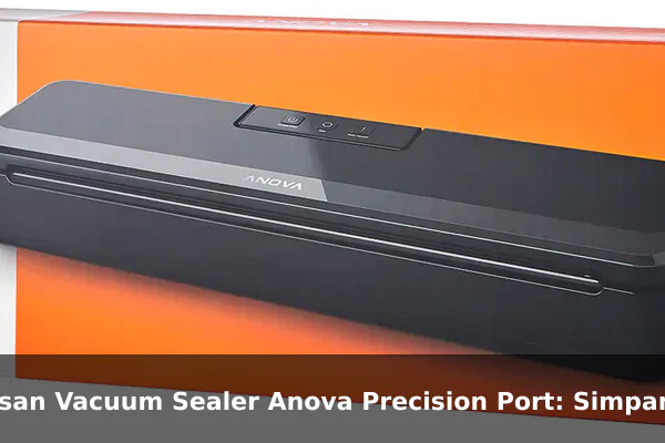 Ulasan Vacuum Sealer Anova Precision Port: Simpan Makanan Lebih Awet untuk Memasak Sous Vide