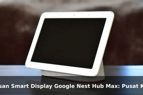 Ulasan Smart Display Google Nest Hub Max: Pusat Kendali Rumah dengan Layar Sentuh