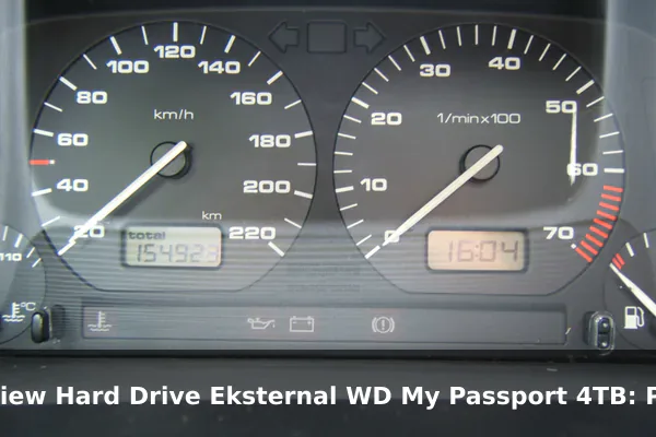 Review Hard Drive Eksternal WD My Passport 4TB: Penyimpanan Andal untuk Cadangan Data